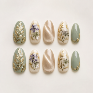 Sage Floral Pearl