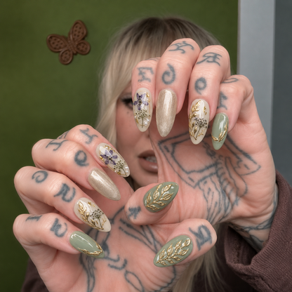 Sage Floral Pearl