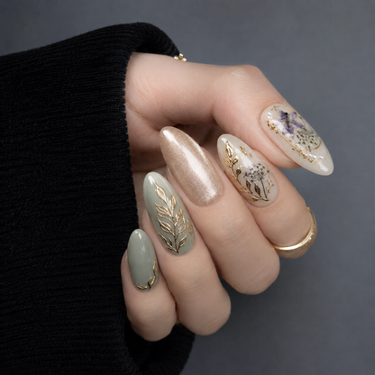 Sage Floral Pearl