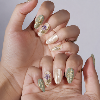 Sage Floral Pearl