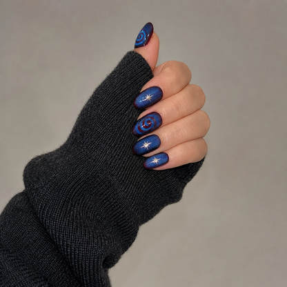 Midnight Galaxy Spiral